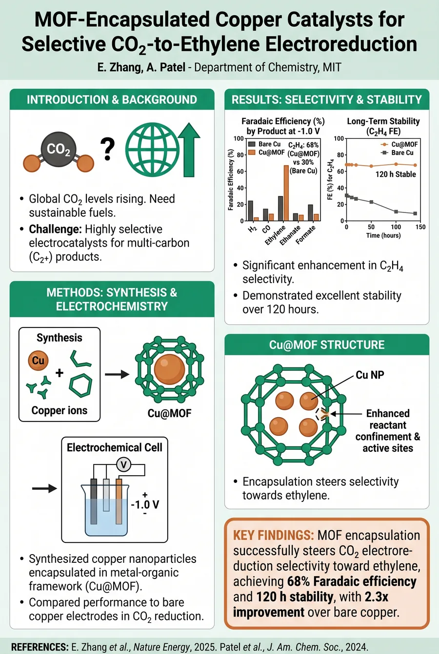 Chemistry scientific poster — A1 portrait
